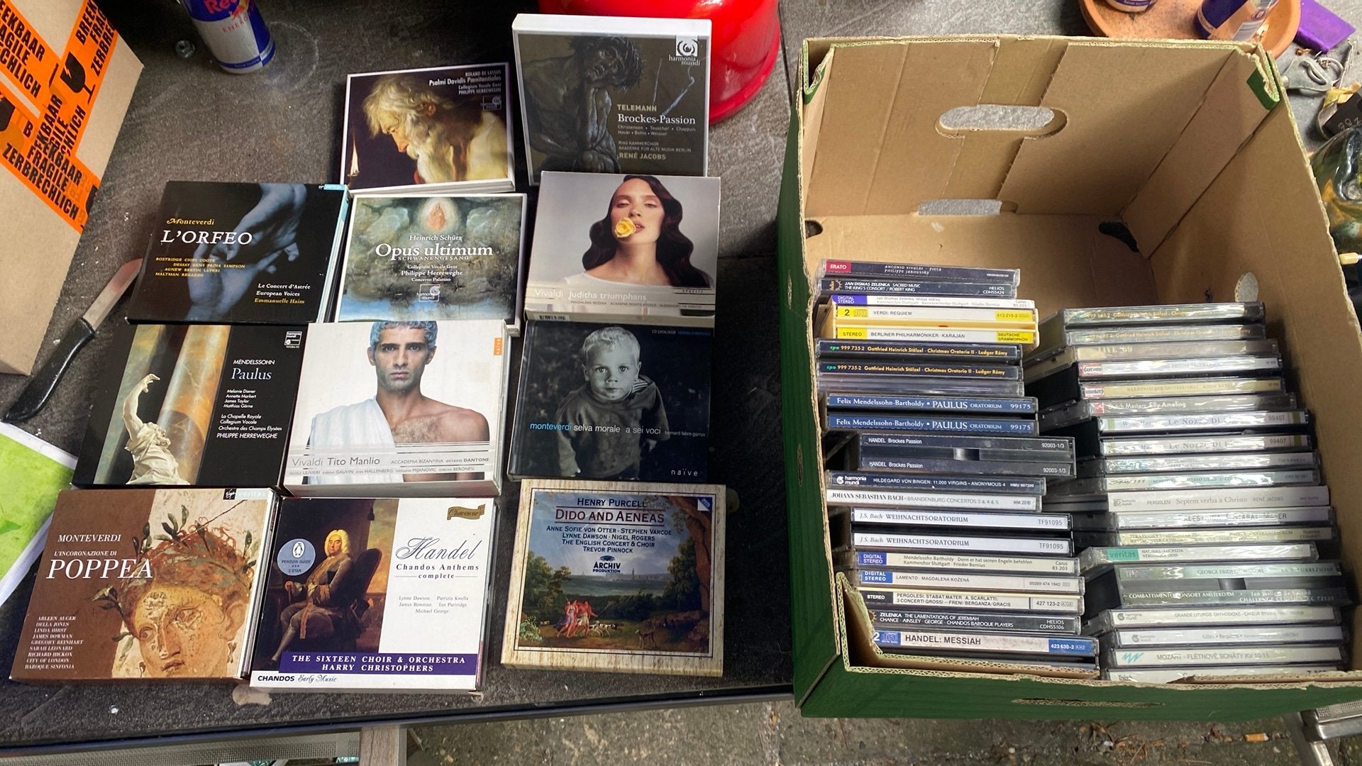 Partij klassieke cds en box sets, Ophalen of Verzenden, Classicisme, Zo goed als nieuw, Overige typen