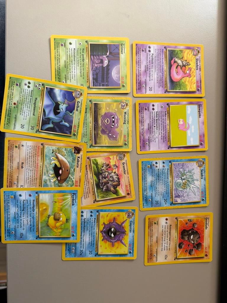 Pokémon Jungle 1st Edition kaarten set, Ophalen of Verzenden, Gebruikt