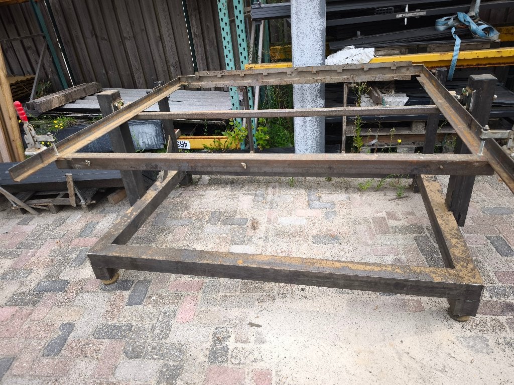 Omkeertafel voor tuinschermen, Ophalen, Gebruikt, Staal, 150 tot 200 cm