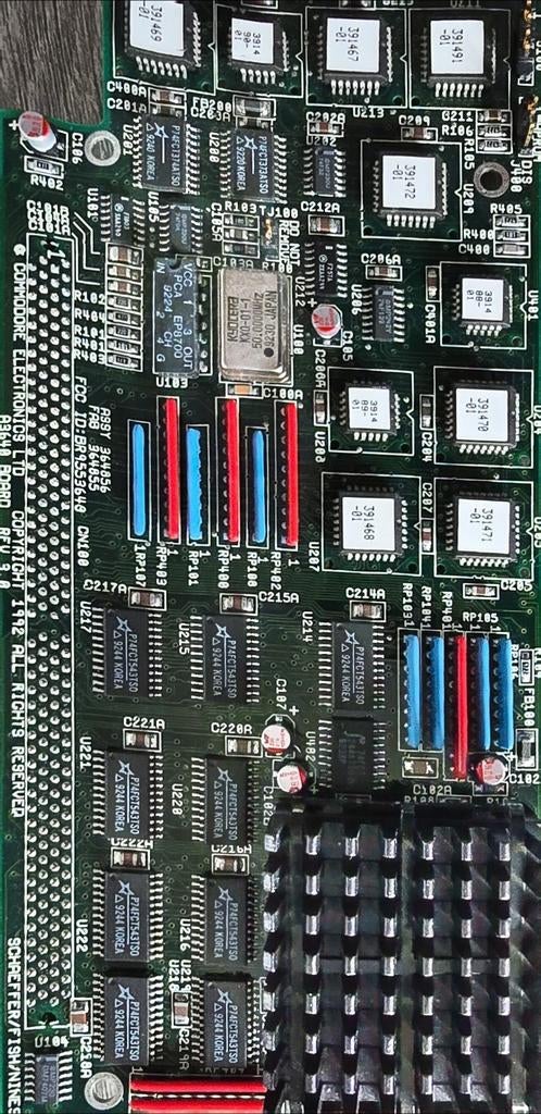 A3640 accelerator voor A3000/4000, Ophalen