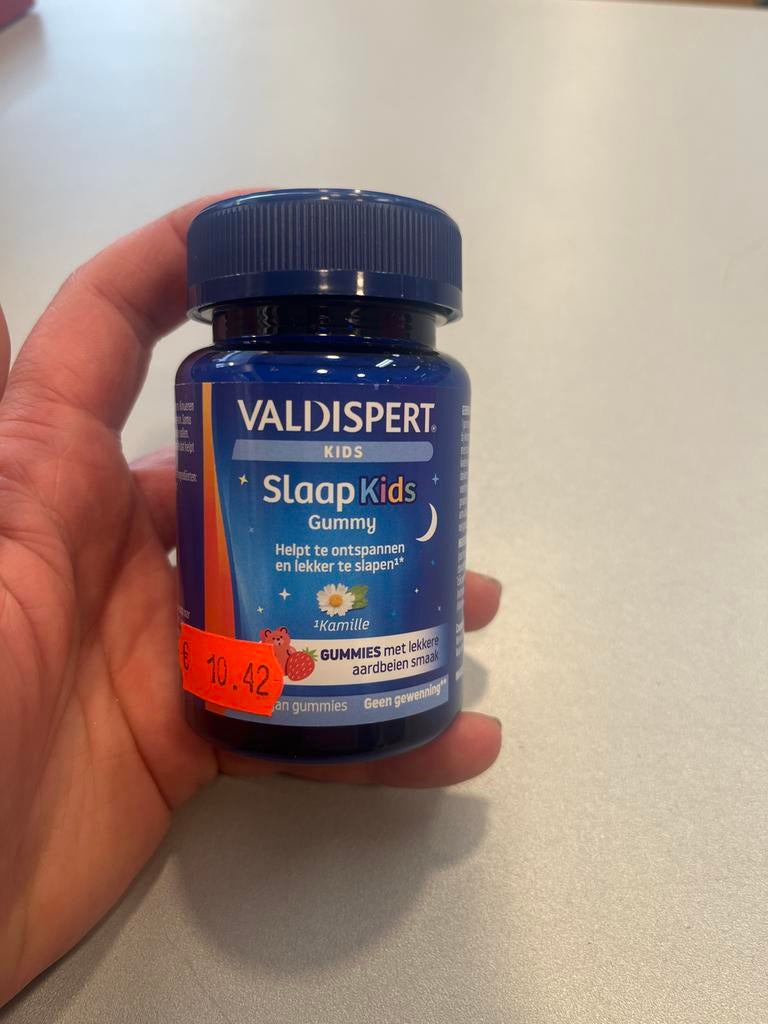 Valdispert Slaap Kids Gummy - Aardbeiensmaak, Ophalen of Verzenden, Nieuw, Poeder of Drank