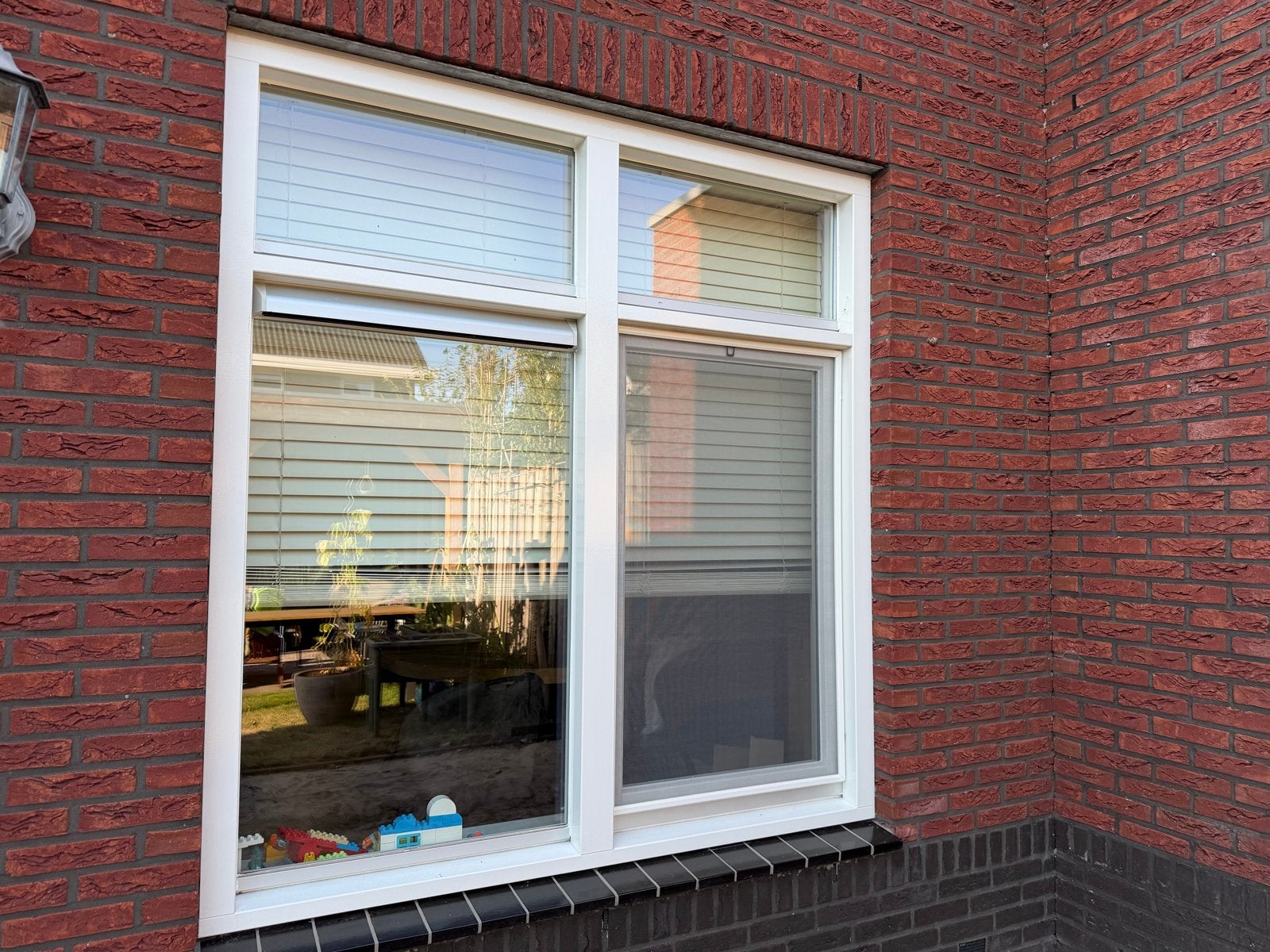 MOET WEG raamkozijn met draaikiepraam, hor en dubbelglas, Doe-het-zelf en Verbouw, Ophalen, Gevelraam of Ruit, Gebruikt, 160 cm of meer