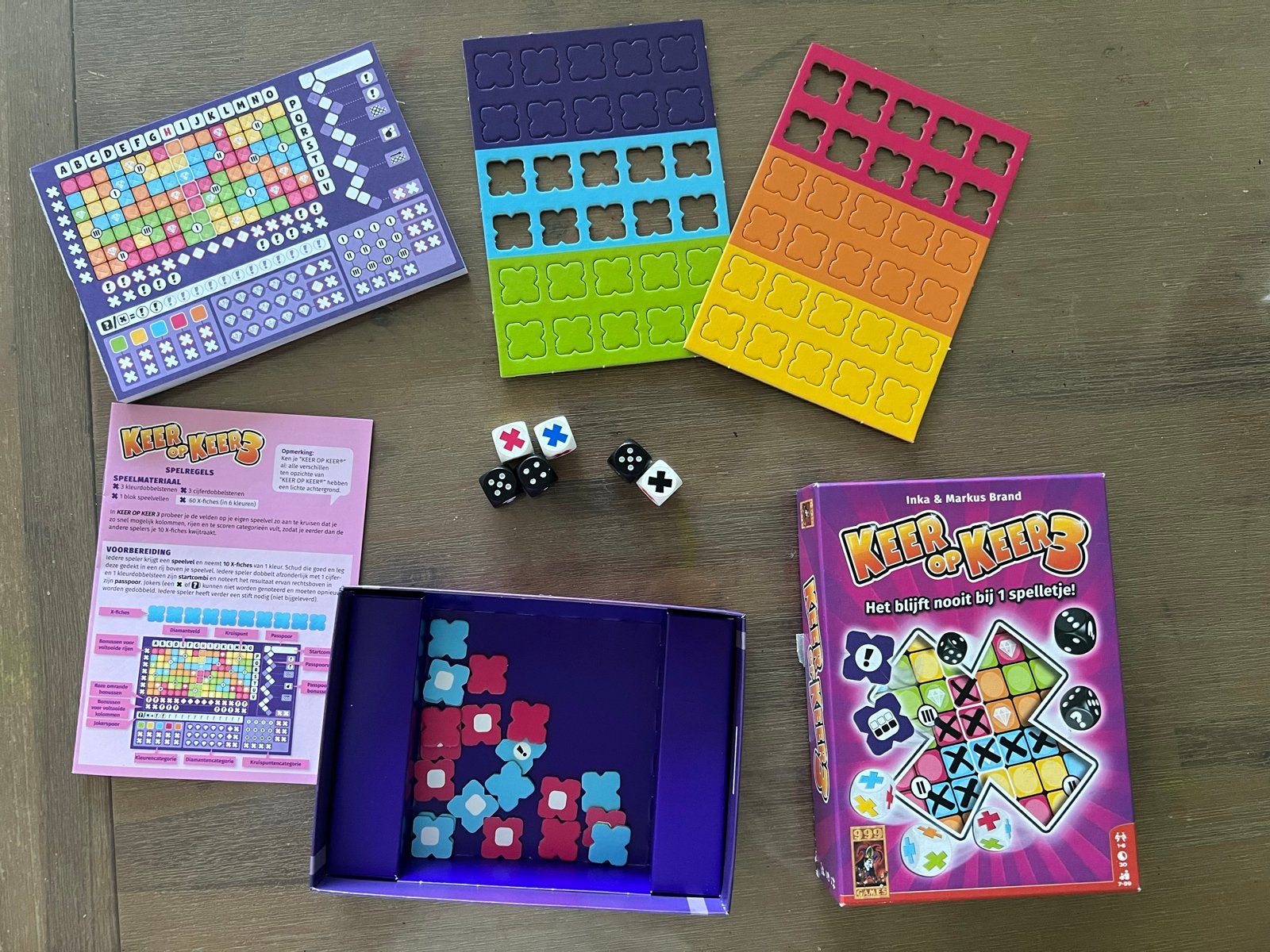 Keer op Keer 3: Het blijft nooit bij 1 spelletje!, Hobby en Vrije tijd, Gezelschapsspellen | Bordspellen, Een of twee spelers