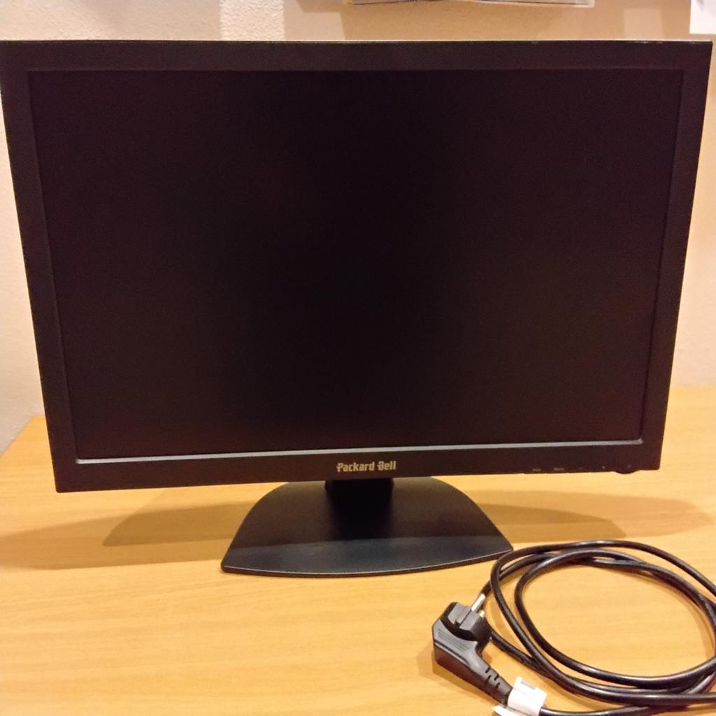 Packard Bell Monitor Viseo 222Ws Zwart 21,6 inch., Packard Bell, Full HD, Ophalen of Verzenden, Zo goed als nieuw