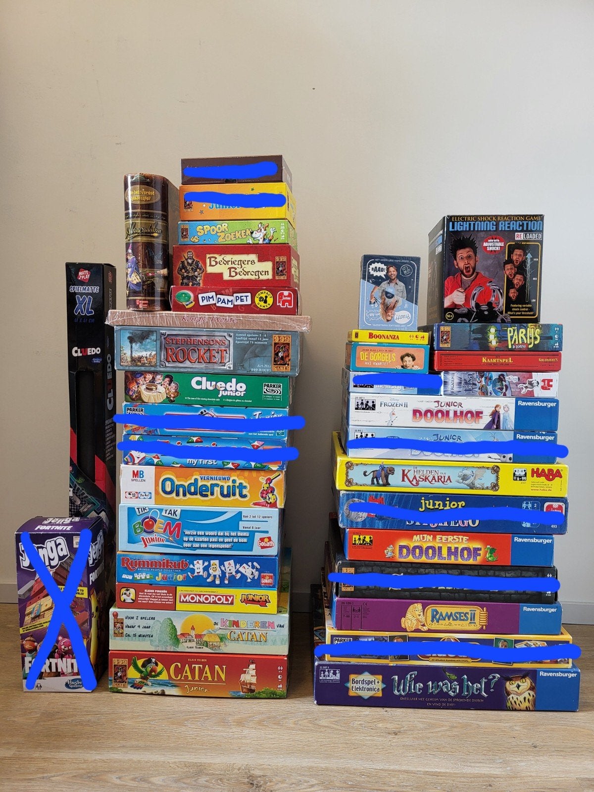 Ook los te koop! Grote collectie bordspellen en kaartspellen, Een of twee spelers, Ophalen of Verzenden, Zo goed als nieuw, Ravensburger, 999 games, jumbo