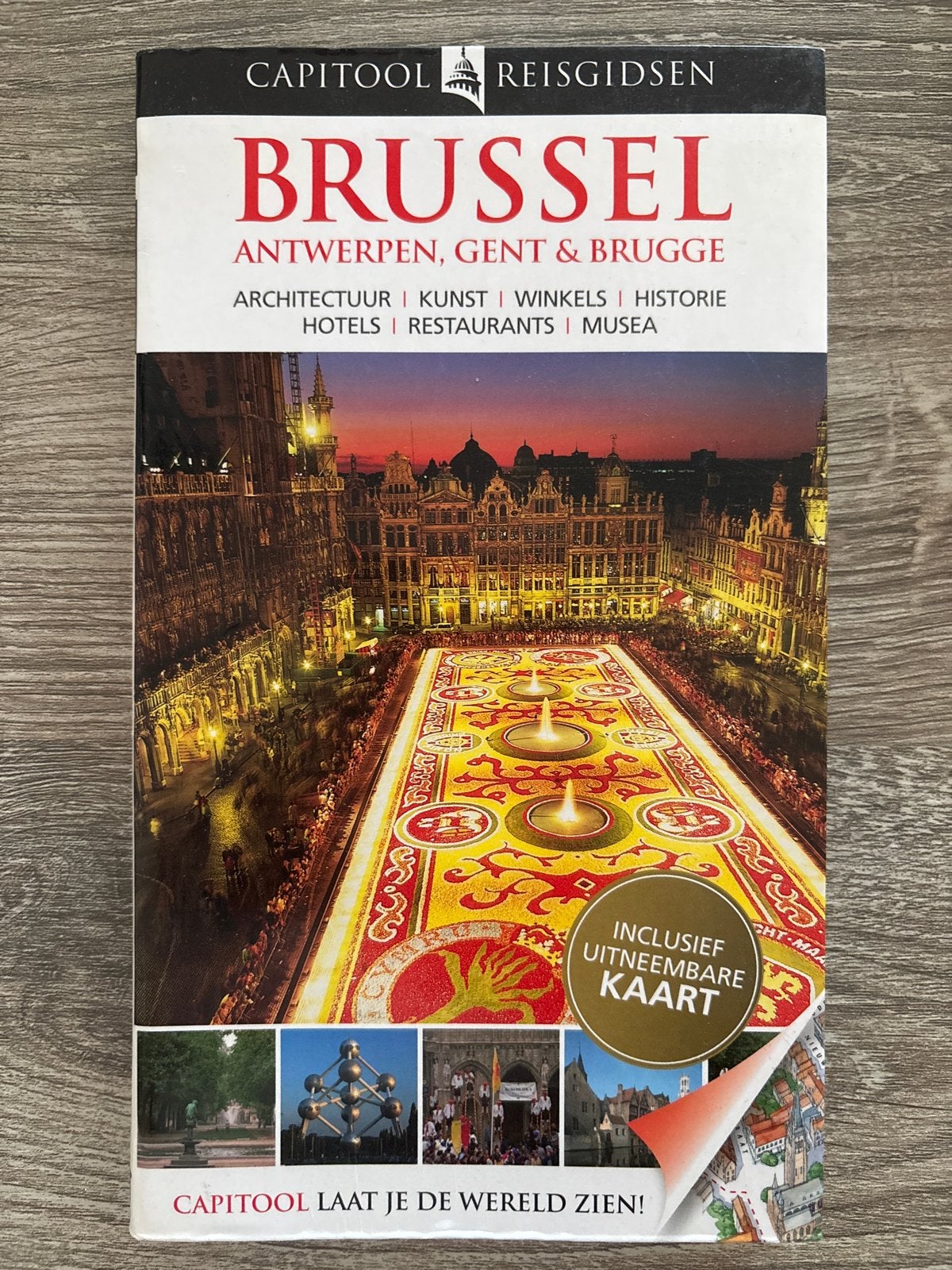Capitool Reisgids Brussel, Antwerpen, Gent & Brugge, Capitool, Europa, Ophalen of Verzenden, Zo goed als nieuw