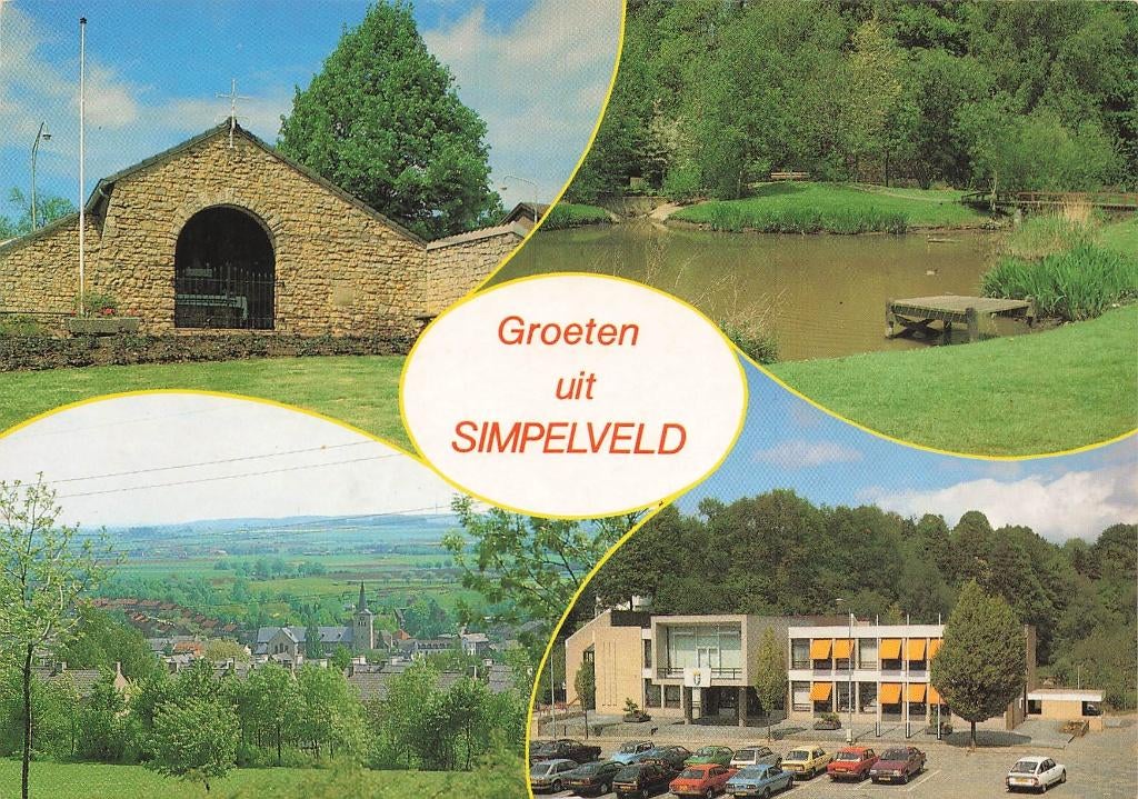 Groeten uit Simpelveld, Verzamelen, Ophalen of Verzenden, 1980 tot heden, Gelopen, Limburg
