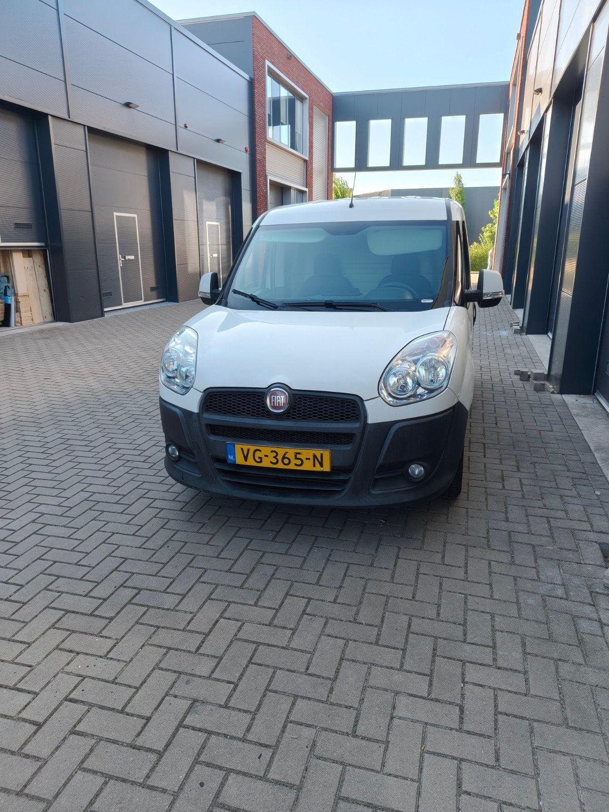 Fiat Doblo C 1.2 2014, Auto's, Bestelauto's, 4 cilinders, Bedrijf, Diesel, 2 stoelen