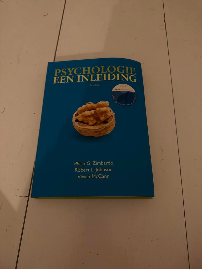 Psychologie een Inleiding - 8e editie Zimbardo, Boeken, Ophalen of Verzenden, Zo goed als nieuw, Overige onderwerpen