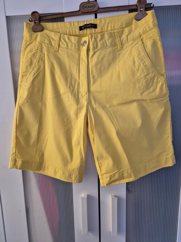 korte broek van Betty Barclay, Kleding | Dames, Kort, Geel, Maat 42/44 (L), Ophalen of Verzenden