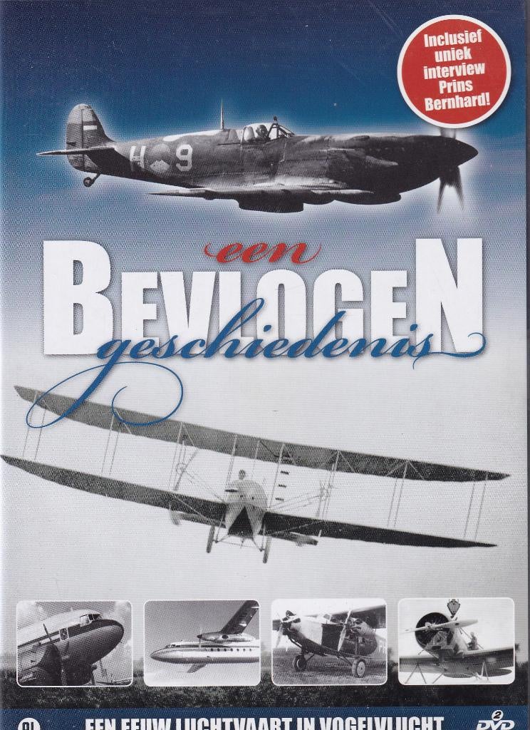 Te koop dubbel dvd een bevlogen geschiedenis luchtvaart, Alle leeftijden, Ophalen of Verzenden, Nieuw in verpakking, Biografie