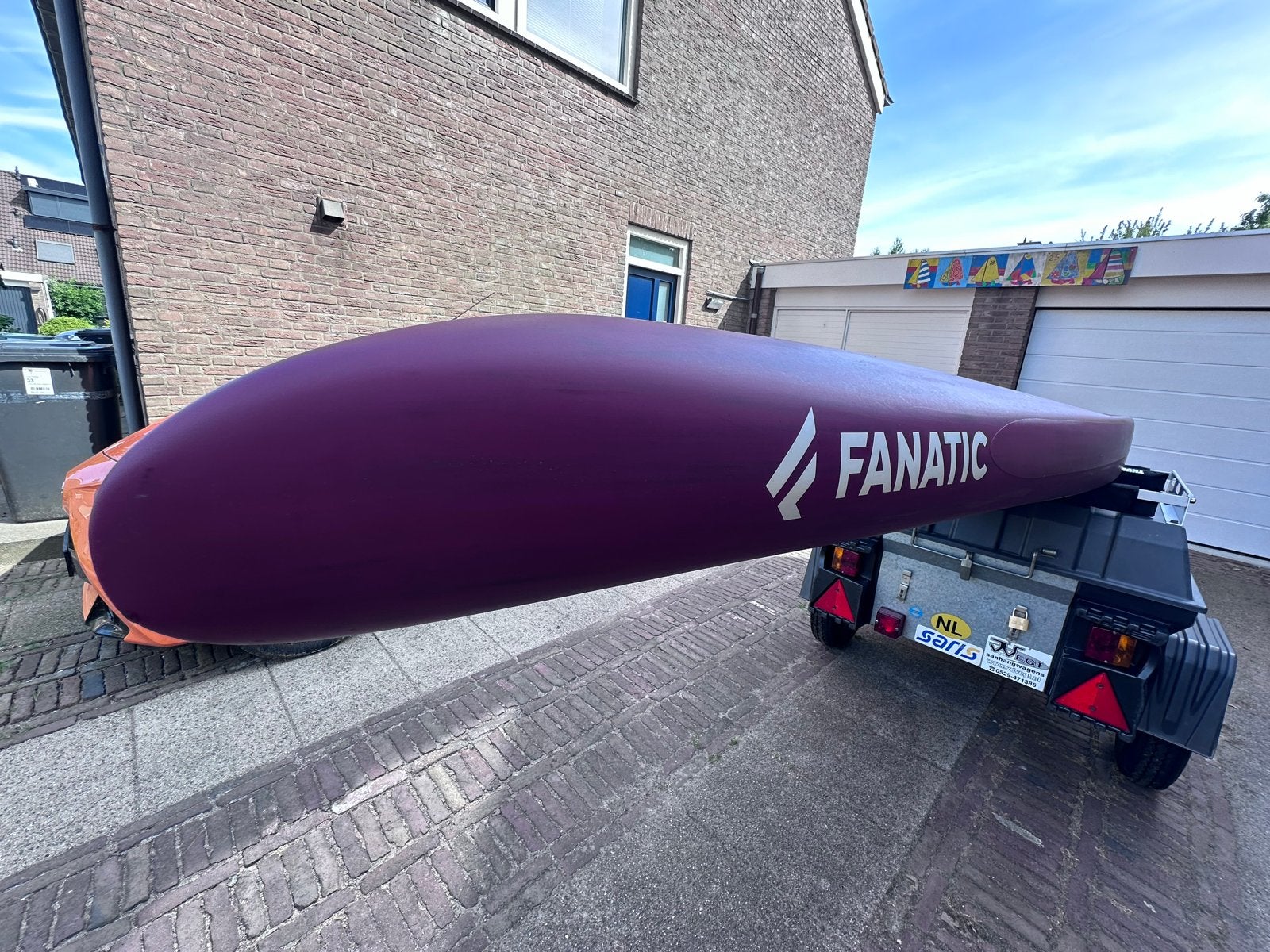 Fanatic Strike SUP Board 14'0" x 25" - Race/Touring, Ophalen of Verzenden, Gebruikt, SUP-boards
