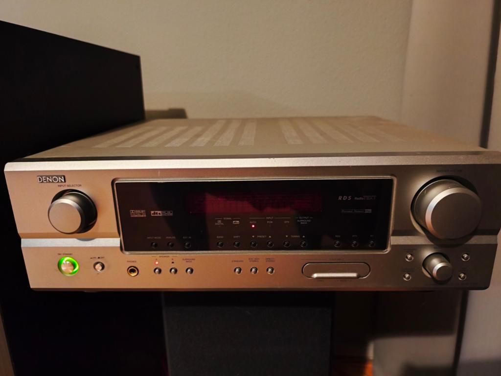 Surround systeem met 2 Sony en 2 Denon boxen, Ophalen, Gebruikt, Overige systemen, Overige merken