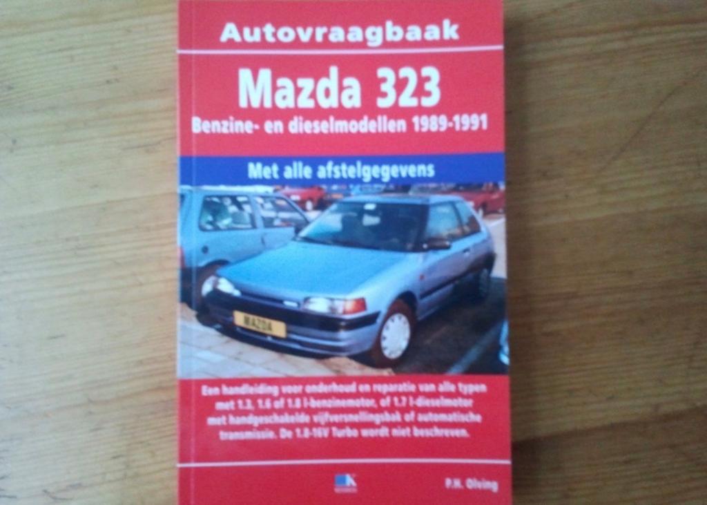 Autovraagbaak Mazda 323 Benzine- en dieselmodellen, Ophalen of Verzenden