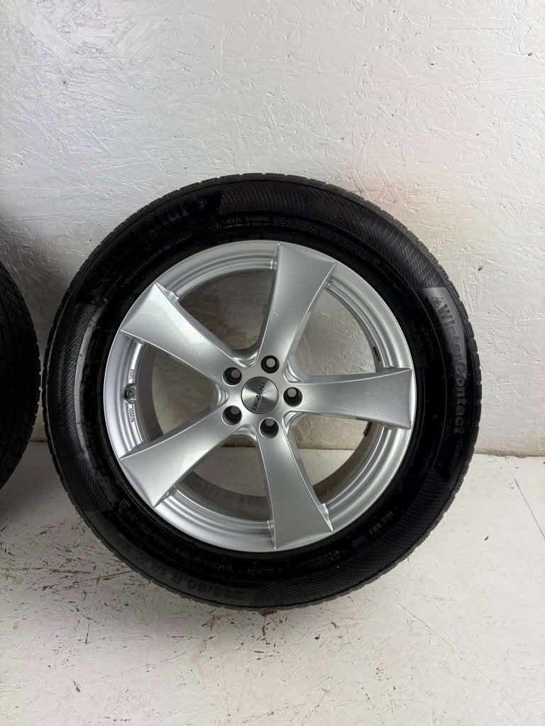 Ford Kuga Edge Volvo XC60 XC90 velgen 18" 5x108 winterset, Auto-onderdelen, Niet ingevuld, 18 inch, Gebruikt, Banden en Velgen