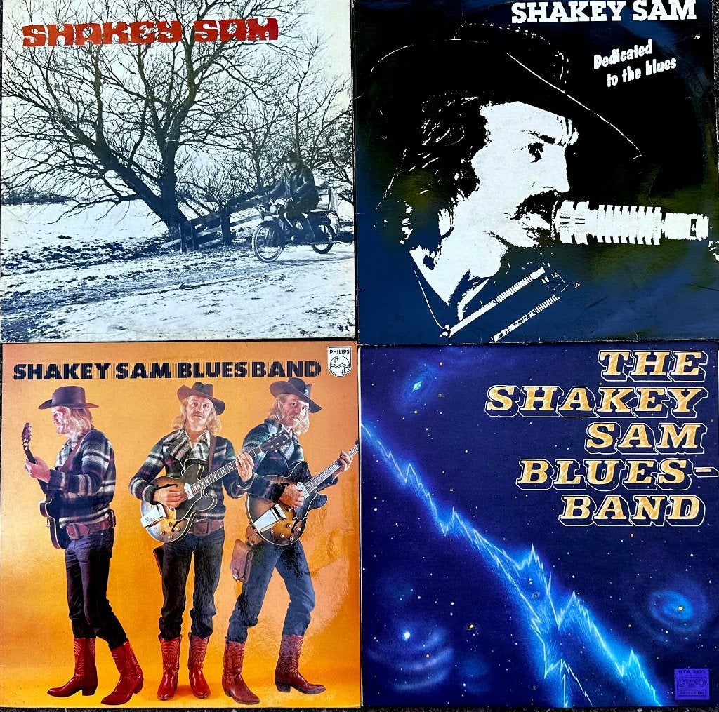 4 LP's  Shakey Sam, LP, Overige formaten, Ophalen of Verzenden, Zo goed als nieuw