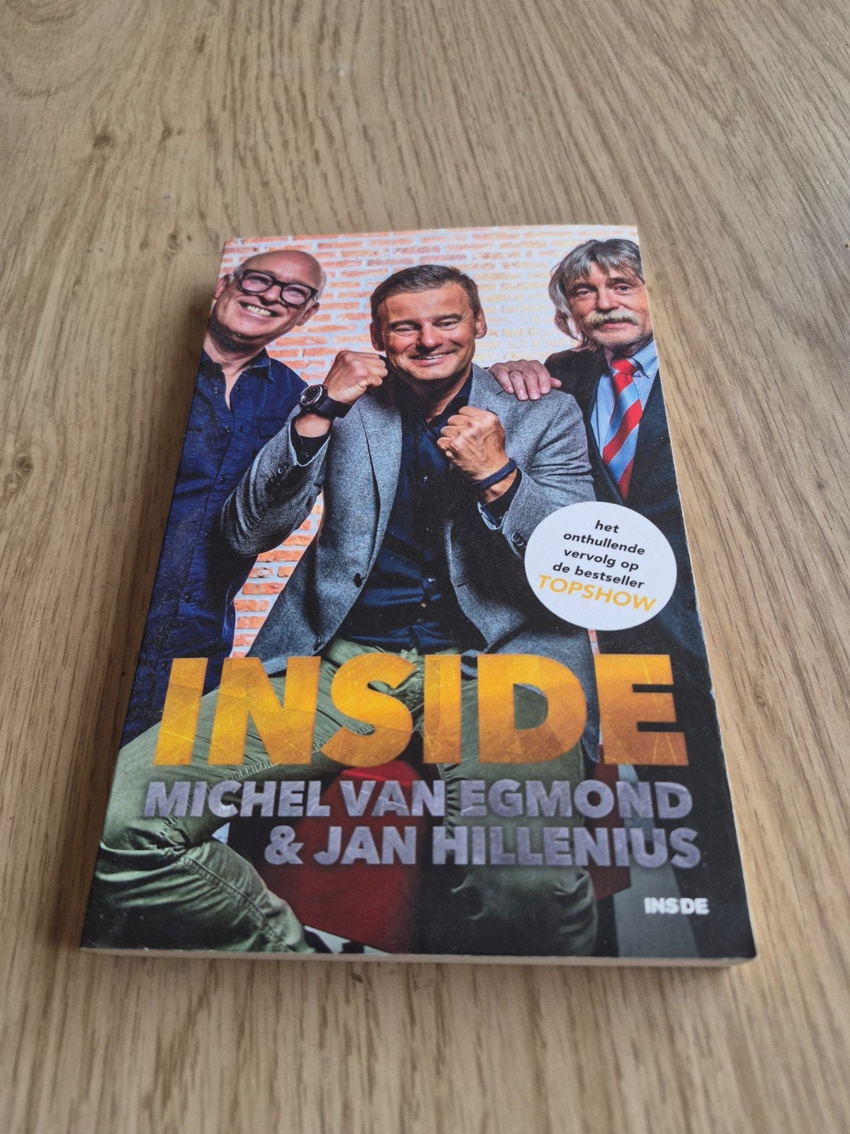 Inside, Boeken, Michel van Egmond, Ophalen of Verzenden, Zo goed als nieuw, Balsport