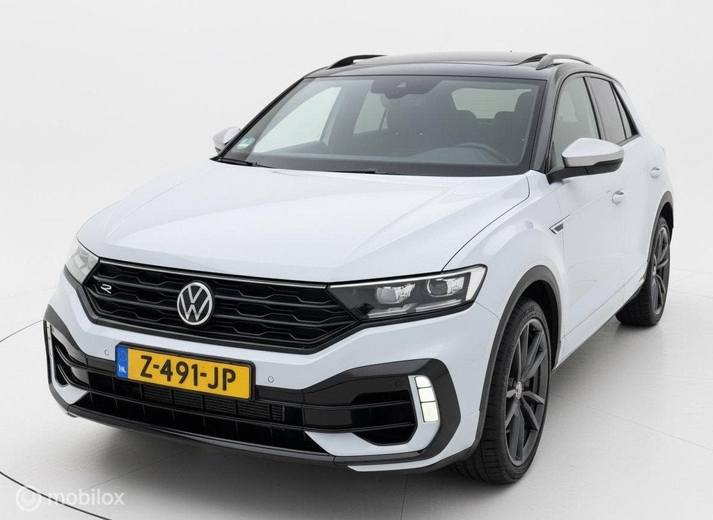 Volkswagen T-Roc 2.0 TSI 4Motion R PANO|AKRA|BEATS||ACC|, Auto's, Volkswagen, Gebruikt, 4 cilinders, 1984 cc, Alcantara