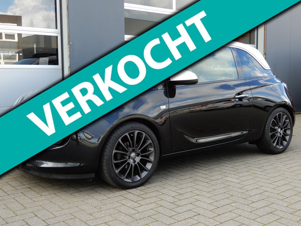 Opel ADAM 1.4 Hardwell Edition Open Air Clima/CarPlay, Auto's, Voorwielaandrijving, Gebruikt, 4 cilinders, 4 stoelen