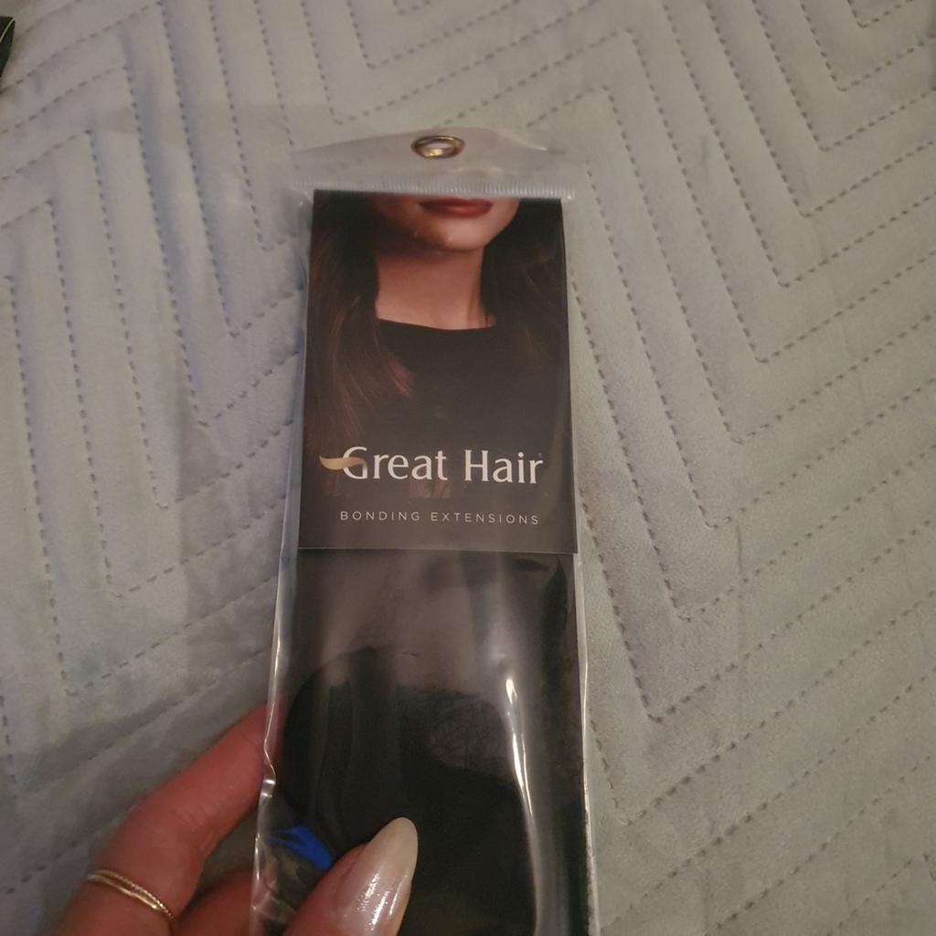 1 pak wavy hairextions kleur 1b, Ophalen of Verzenden, Ogen