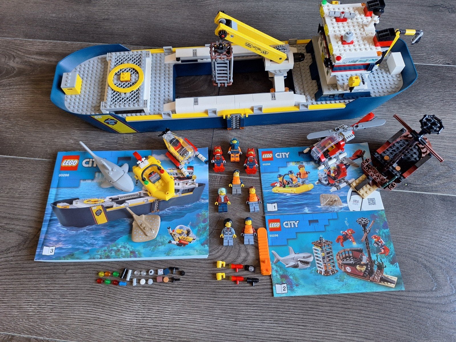 Lego City Oceaan Onderzoeksschip 60266, Compleet, City, Lego, Ophalen of Verzenden