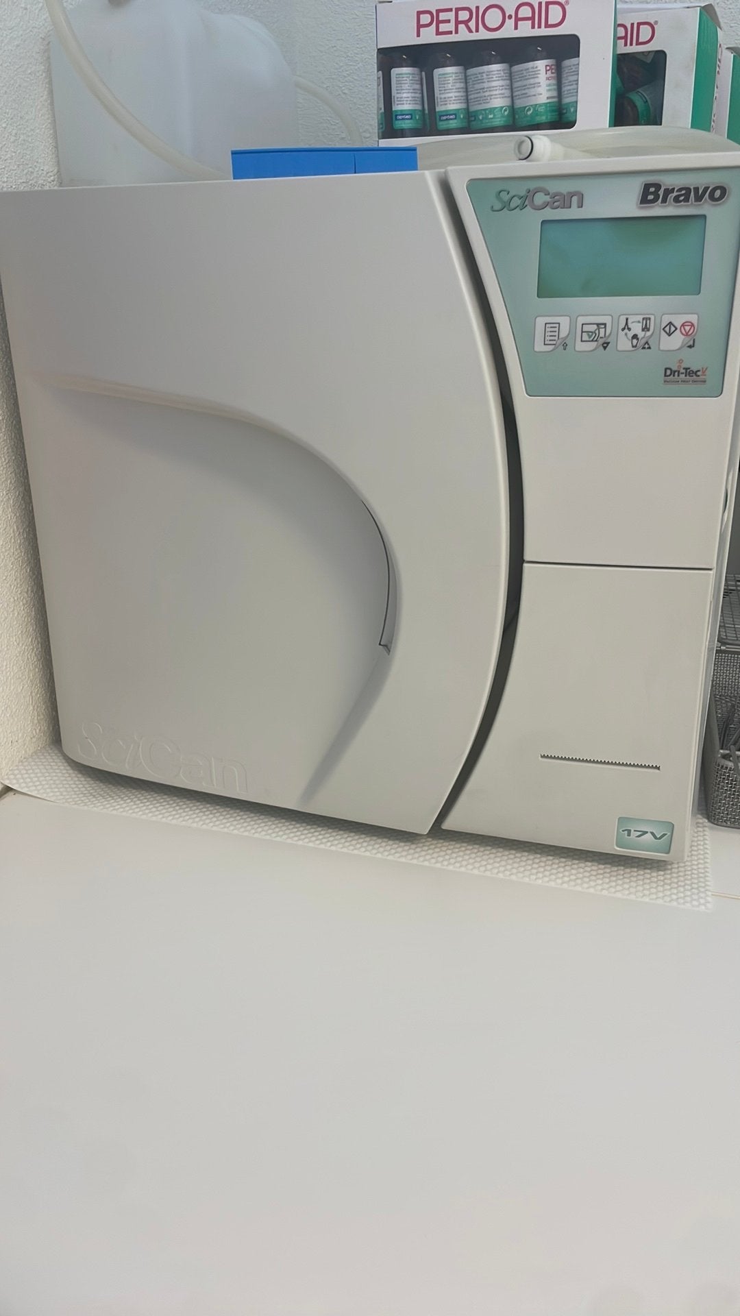 Autoclaaf sterrilisator, Ophalen, Zo goed als nieuw, Condens, 85 tot 90 cm