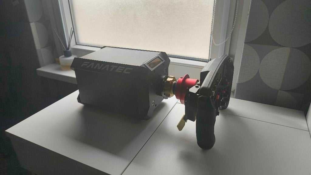 Fanatec DD1 en Formula V2 (QR1), Computers en Software, Joysticks, Ophalen, Zo goed als nieuw, Fanatec