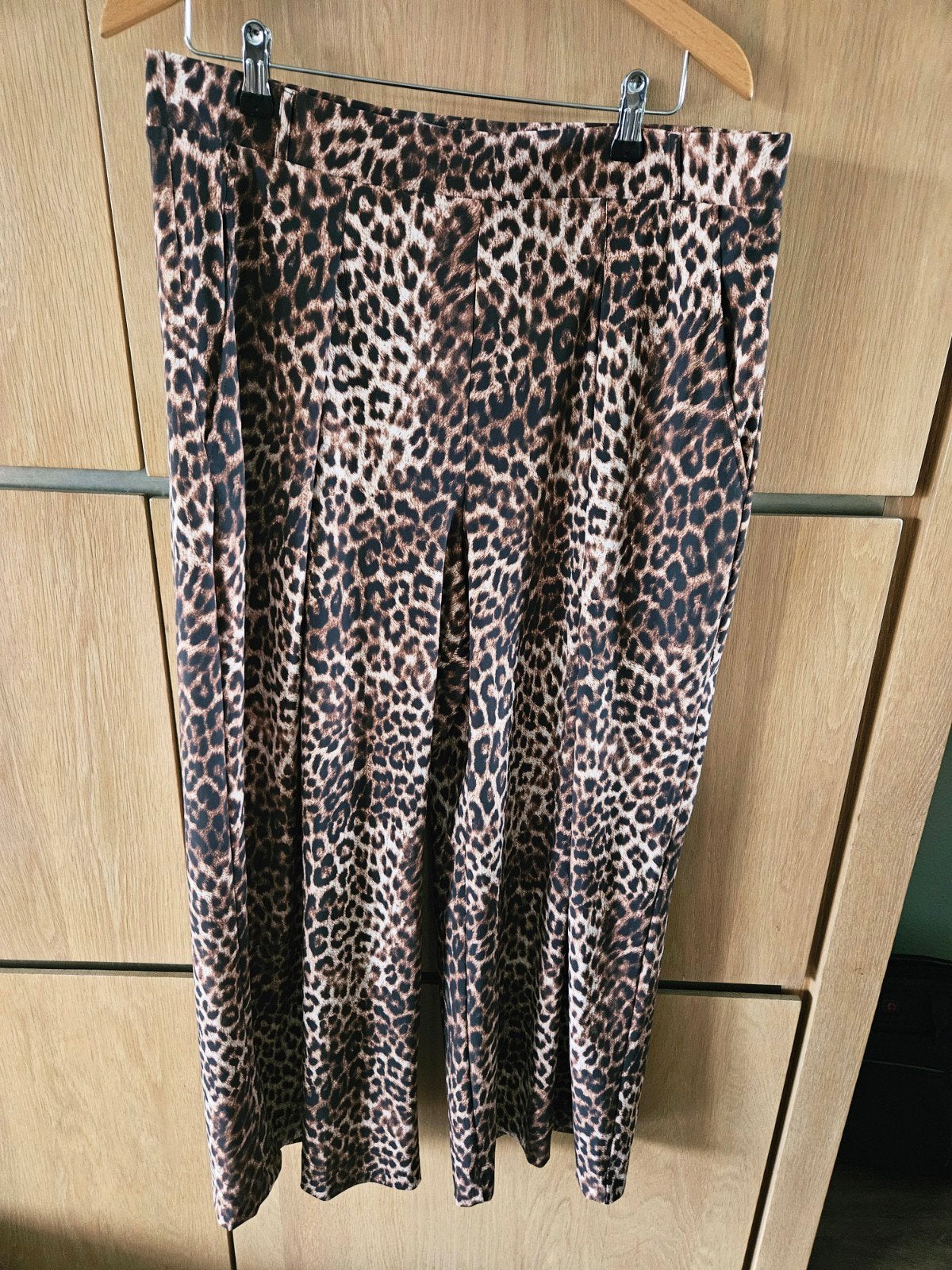 Sari Leopard luipaard broek Studio Anneloes XXL ZGAN, Bruin, Maat 46/48 (XL) of groter, Ophalen of Verzenden, Zo goed als nieuw