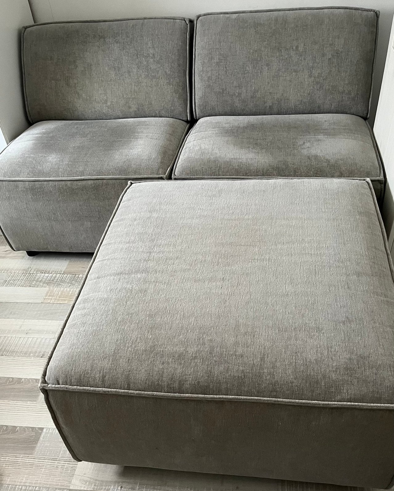 Bank elementen, Huis en Inrichting, Banken | Sofa's en Chaises Longues, Ophalen, Gebruikt, Stof