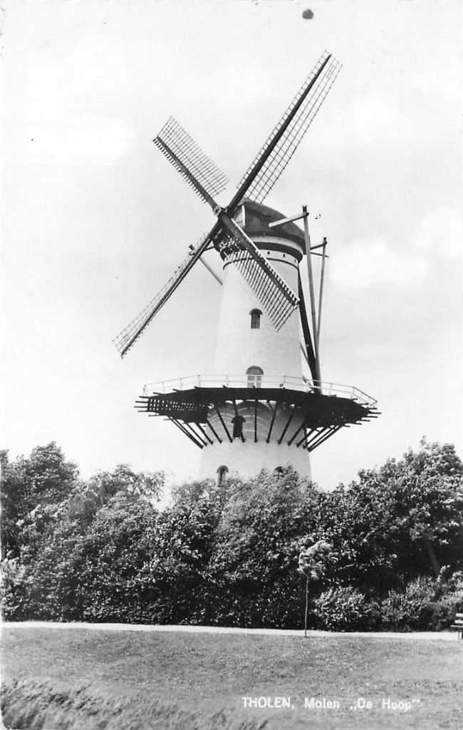 378-280-035 Tholen  Molen de Hoop, Verzenden, Voor 1920, Zeeland