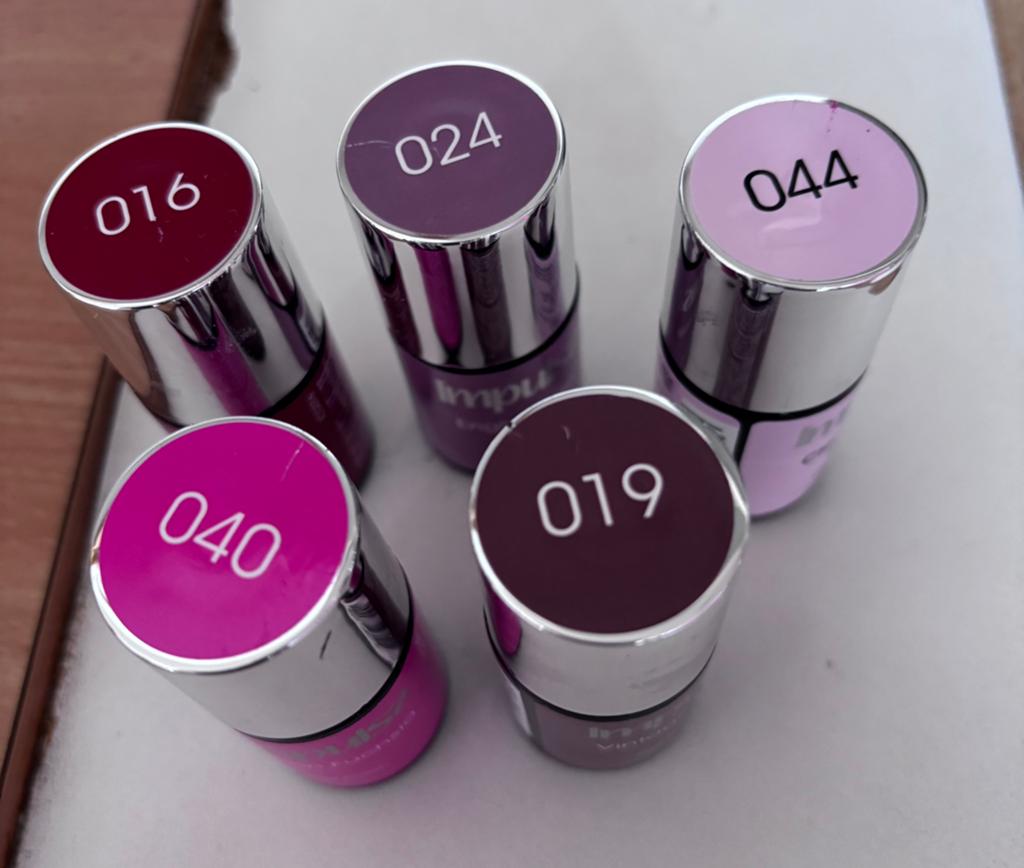 Set van 5 Impuls gel nagellakken, Ophalen of Verzenden, Overige kleuren, Handen en Nagels