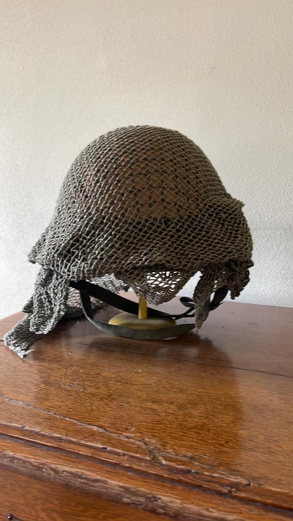Nederlandse M35 helm, Ophalen of Verzenden, Landmacht, Nederland, Helm of Baret