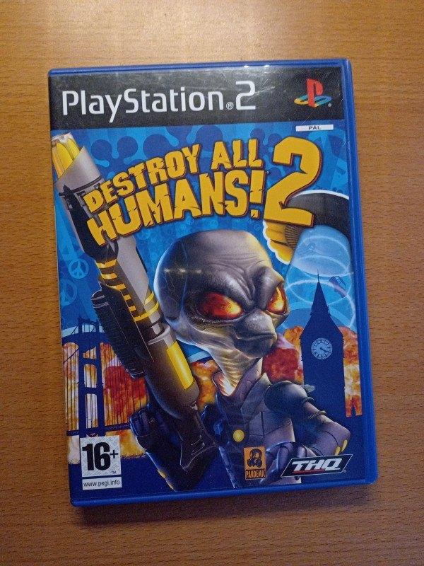 Destroy All Humans! 2 voor PS2, Spelcomputers en Games, 1 speler, Ophalen of Verzenden, Zo goed als nieuw, Vanaf 3 jaar