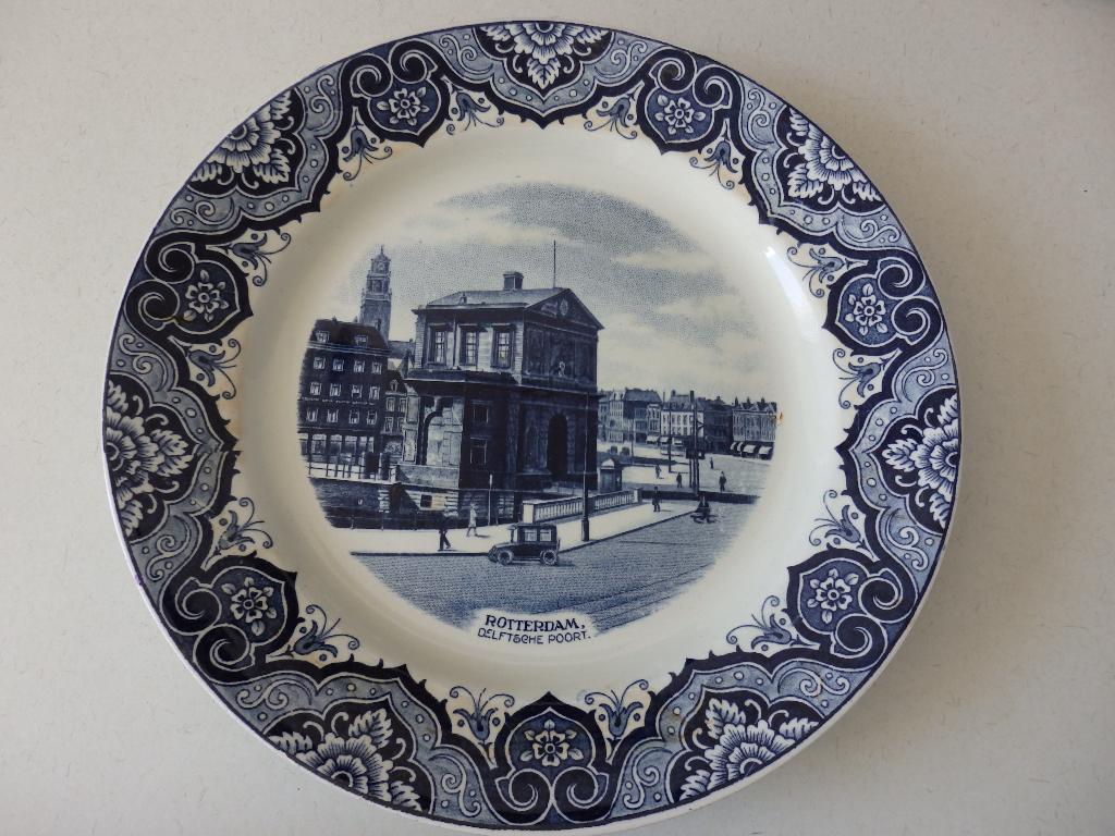 Bord Rotterdam delfse poort, Ophalen of Verzenden