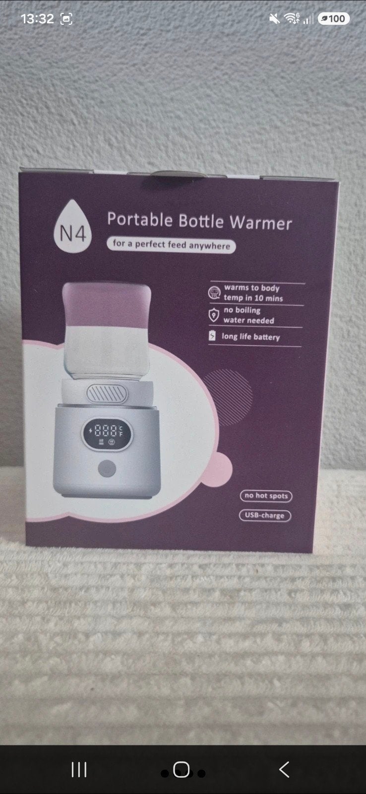 Flessenwarmer, Kinderen en Baby's, Ophalen of Verzenden, Nieuw, Flessen- of potjesverwarmer