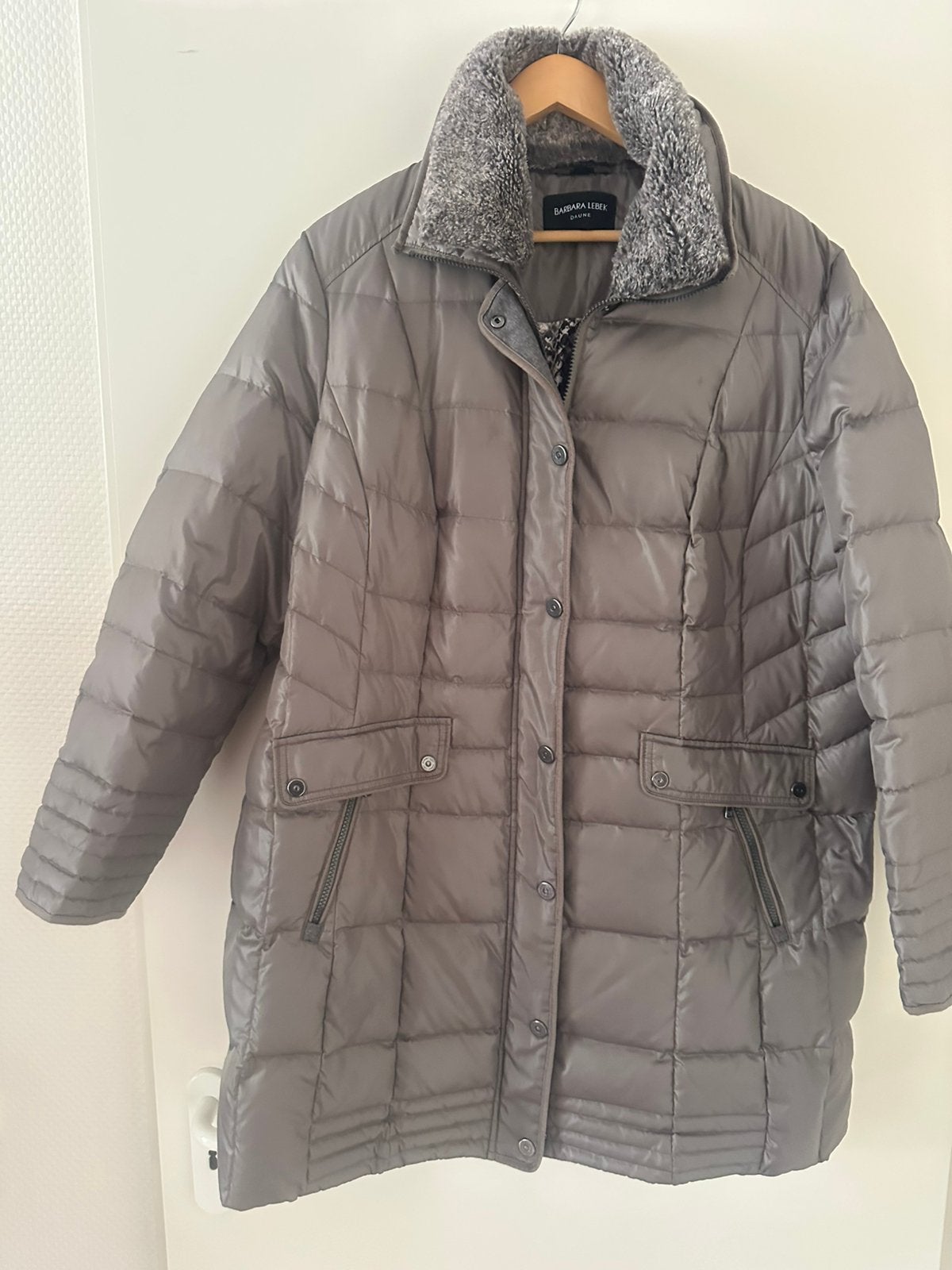 Barbera lebek jas, Ophalen of Verzenden, Zo goed als nieuw, Maat 46/48 (XL) of groter