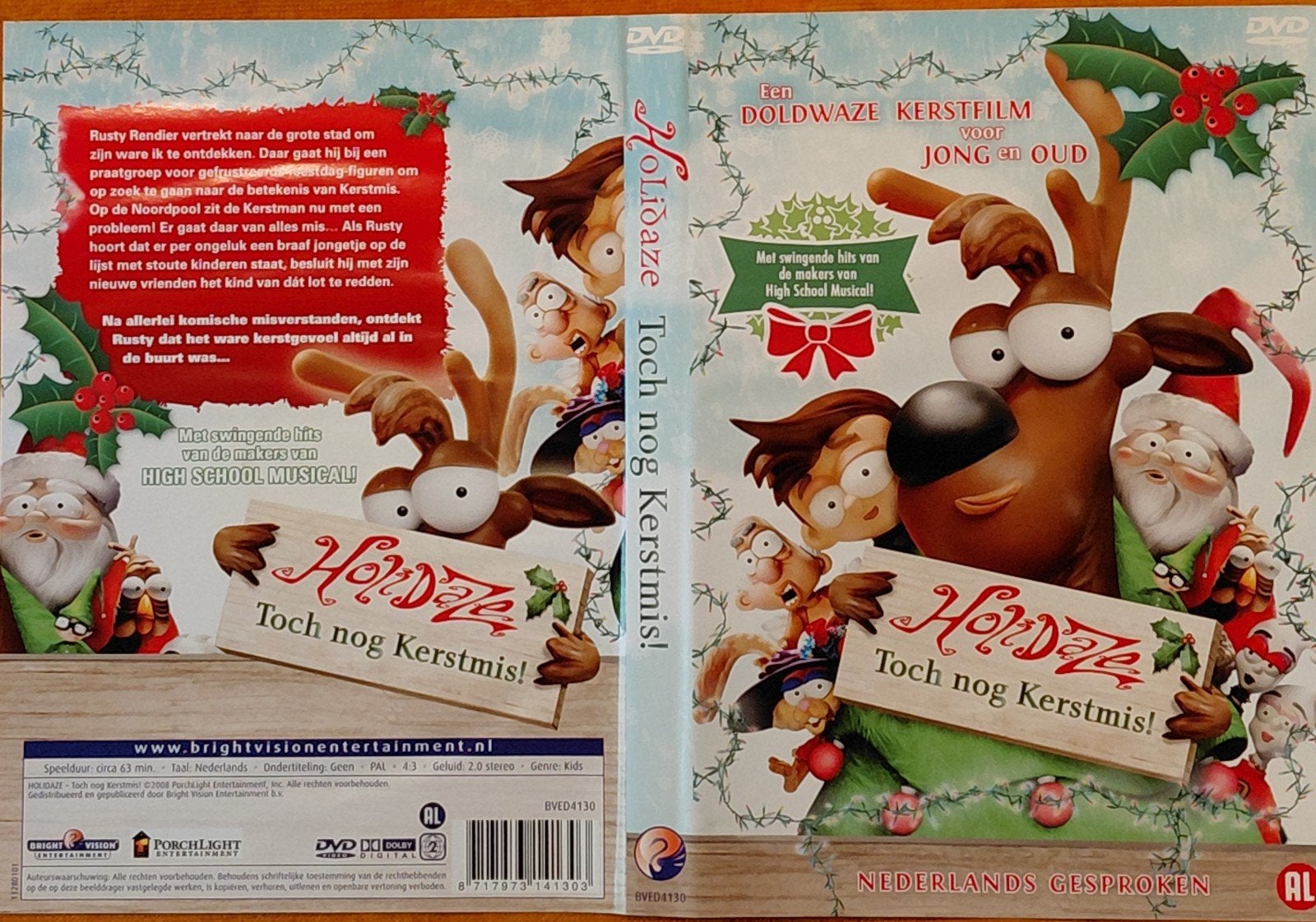 Holidaze: Toch nog Kerstmis! - Doldwaze Kerstfilm DVD, Gebruikt, Alle leeftijden, Kerst, Film