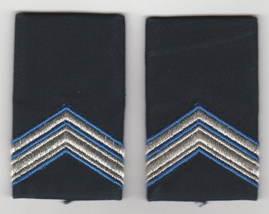 Set rang Marechaussee (KMar) Wachtmeester 1e kl (donkerblauw, Verzamelen, Militaria | Algemeen, Verzenden, Marechaussee, Nederland
