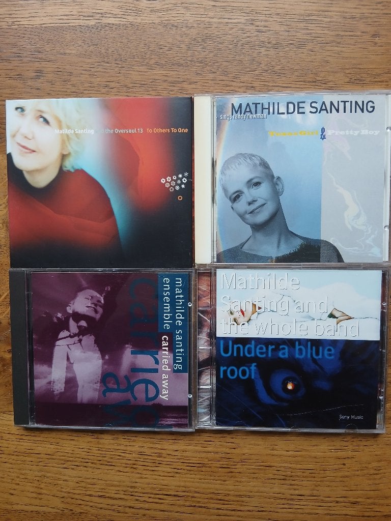 CD Mathilde Santing : 4 Titels, Ophalen of Verzenden, Zo goed als nieuw