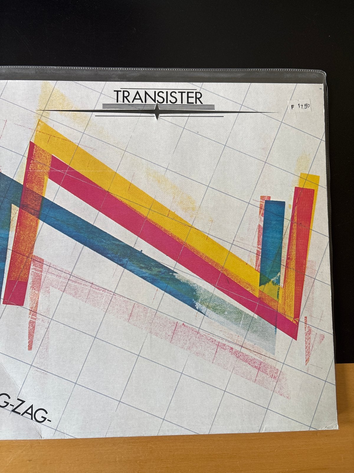 Transister - Zig-Zag LP (1979) - Pop/New Wave Vinyl, LP, Gebruikt, Pop, Ophalen of Verzenden