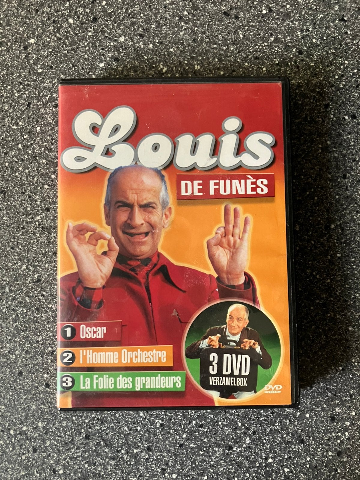 Louis de Funes - 3 dvd Box, Alle leeftijden, Ophalen of Verzenden, Zo goed als nieuw, Komedie