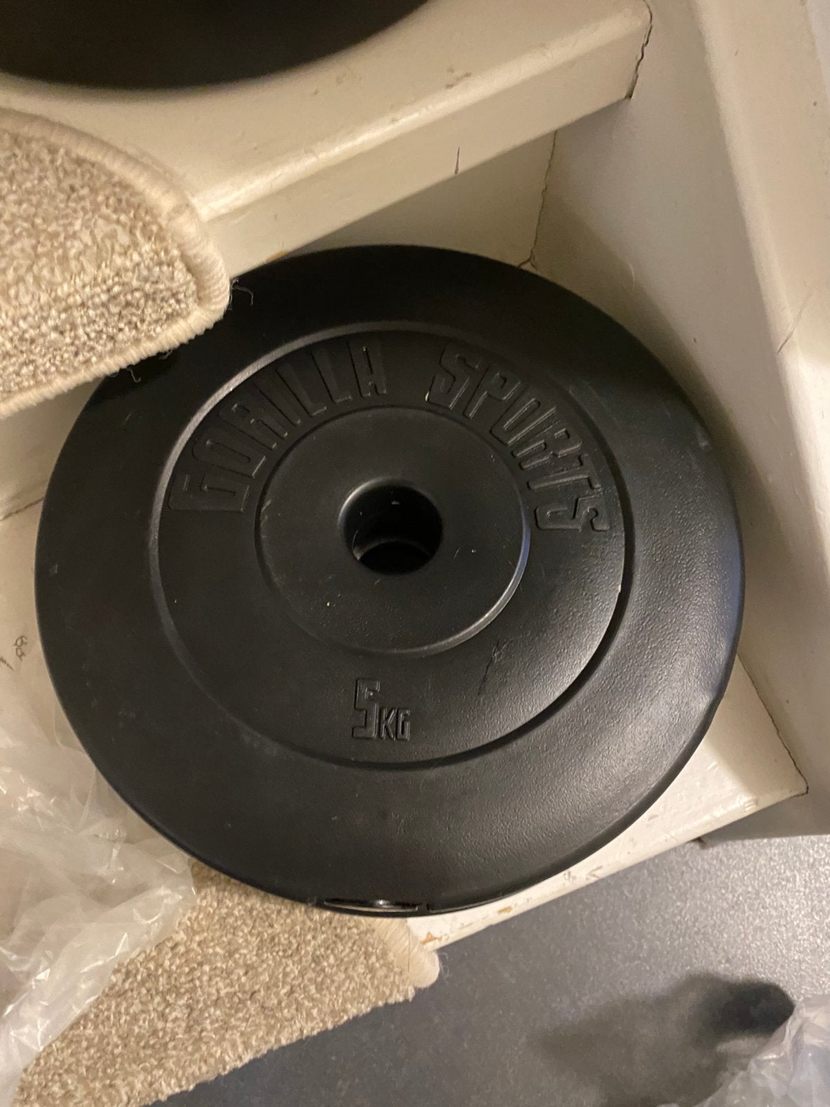 2x 5kg Gorilla halterschijf, Sport en Fitness, Ophalen, Nieuw