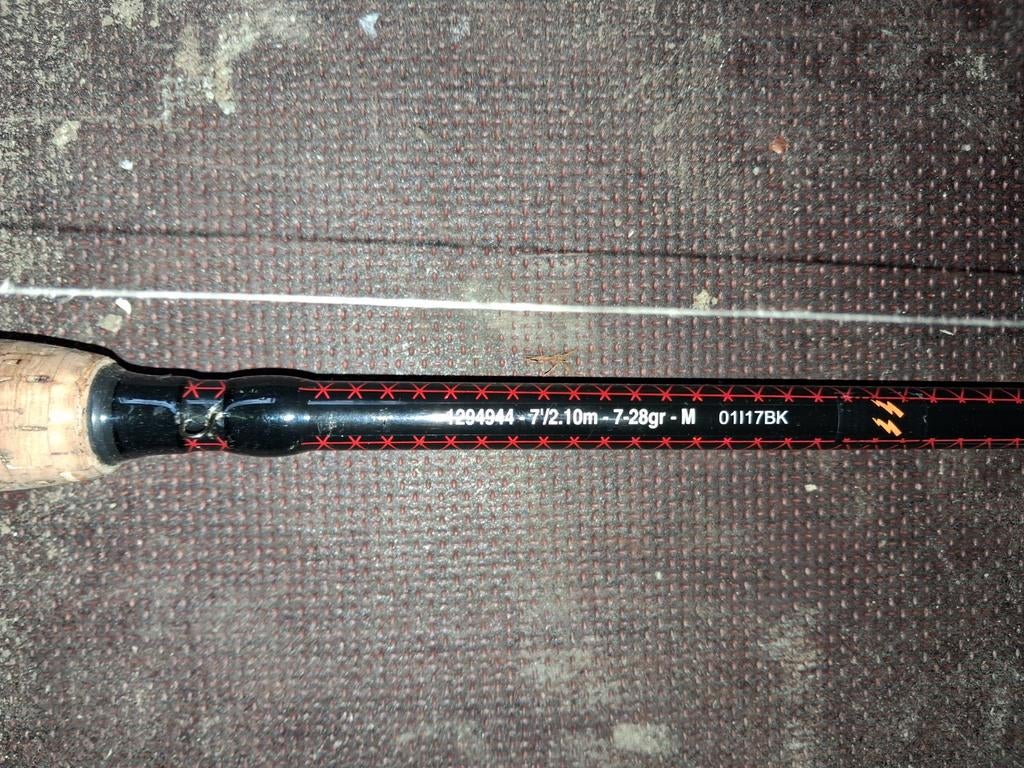 Berkley spinhengel 7 tot 28 gr M, Ophalen, Zo goed als nieuw, Molen