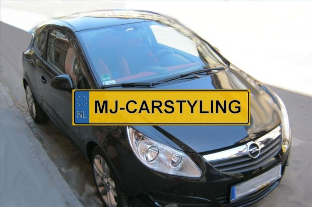 Opel Corsa D - Koplampspoilers, Ophalen of Verzenden, MJ-Carstyling, Info@mj-carstyling.net, Sibeliusstraat 81 5011JH Tilburg