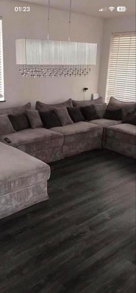 Zitmaxx Franchesca U-bank met kussens, Huis en Inrichting, Ophalen, Hoekbank, 300 cm of meer, Zo goed als nieuw