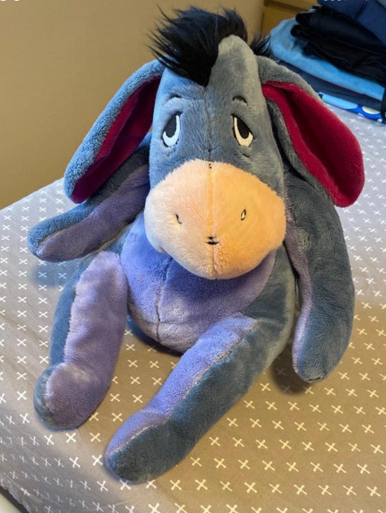 lejoor knuffel, Disney, Overige typen, Ophalen of Verzenden, Zo goed als nieuw