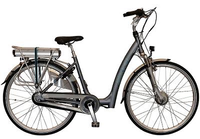 Bikkel elektrische damesfiets lage instap, Zo goed als nieuw, Minder dan 47 cm, 50 km per accu of meer, Ophalen