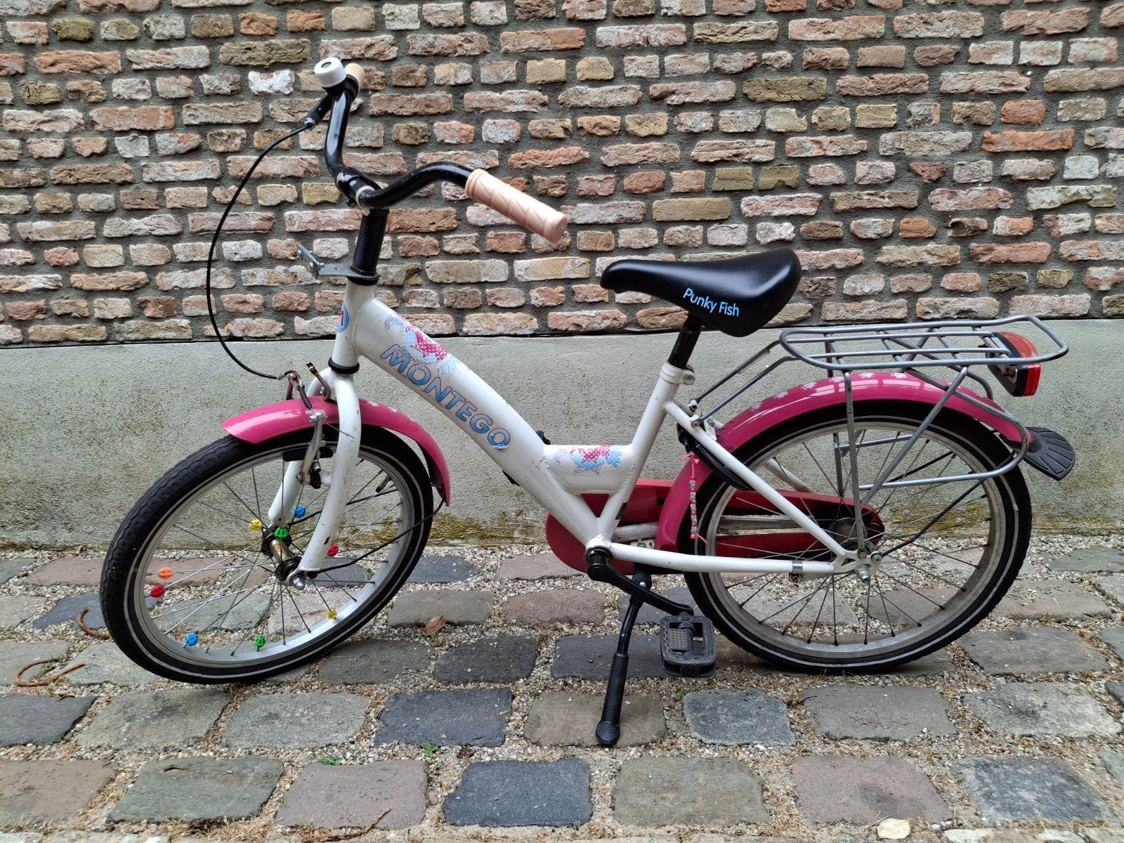 kinderen fiets 20inch, Ophalen, Terugtraprem, Gebruikt, Montego