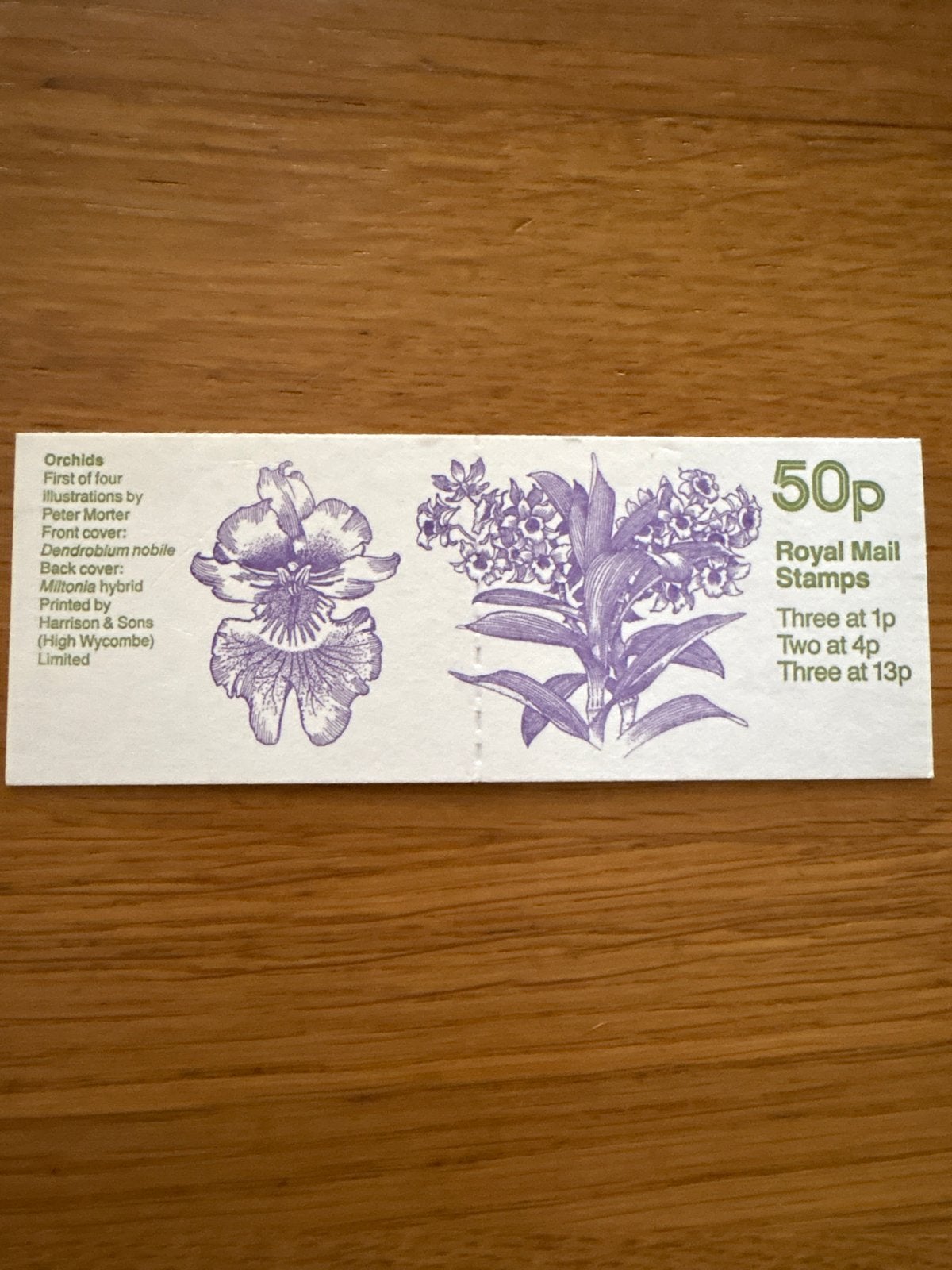 Groot-Brittannië 1984 Boekje FB 27 Dendrobium Postfris, Verzenden, Postfris