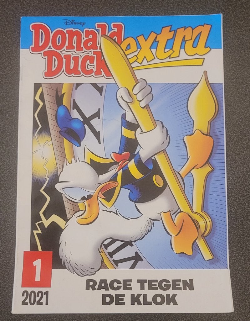 Donald Duck Extra uit 2021, Eén stripboek, Ophalen of Verzenden, Zo goed als nieuw